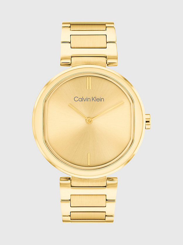 gold zegarek - ck sensation dla kobiety - calvin klein