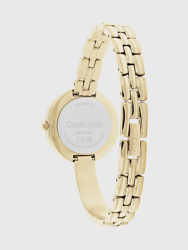 reloj - bangled gold de mujer calvin klein