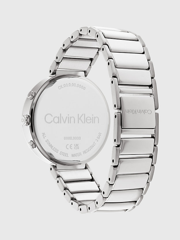 SILVER Uhr - Minimalistic T-Bar für Damen CALVIN KLEIN