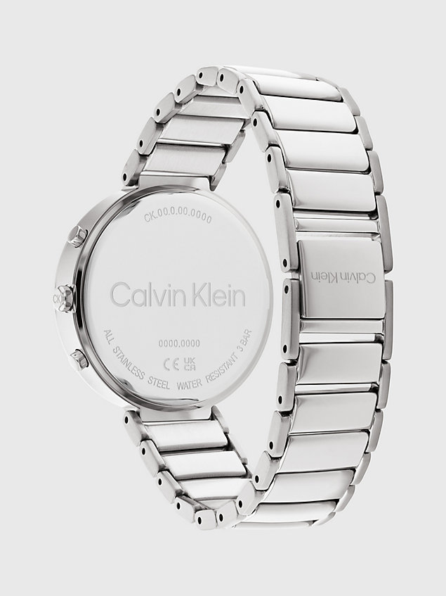 montre - minimalistic t-bar silver pour femmes calvin klein