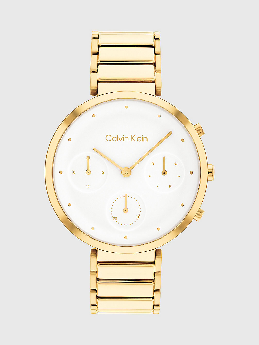 GOLD Horloge - Minimalistic T-Bar undefined dames Calvin Klein