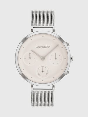 Calvin klein sale watch silver