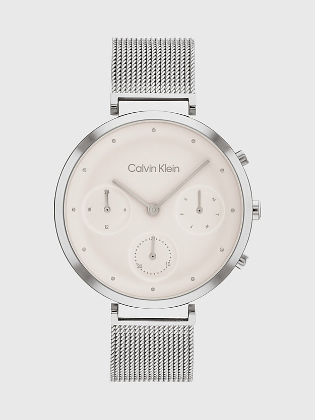 reloj - minimalistic t-bar silver de mujeres calvin klein