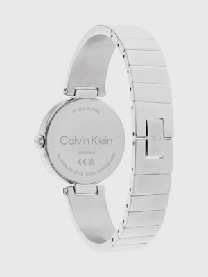 Ck hot sale silver watch