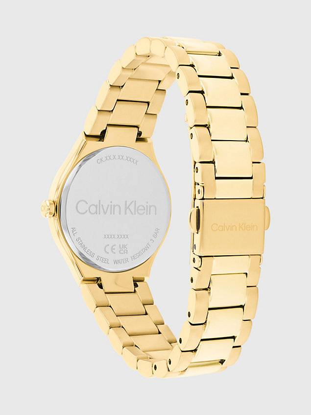 gold armbanduhr - admire für damen - calvin klein