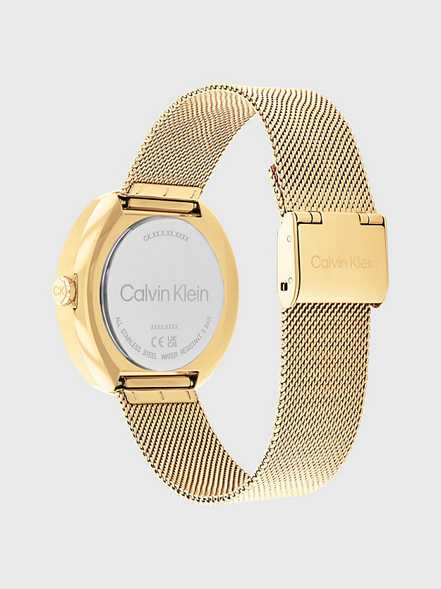 gold watch - ck shape for women calvin klein