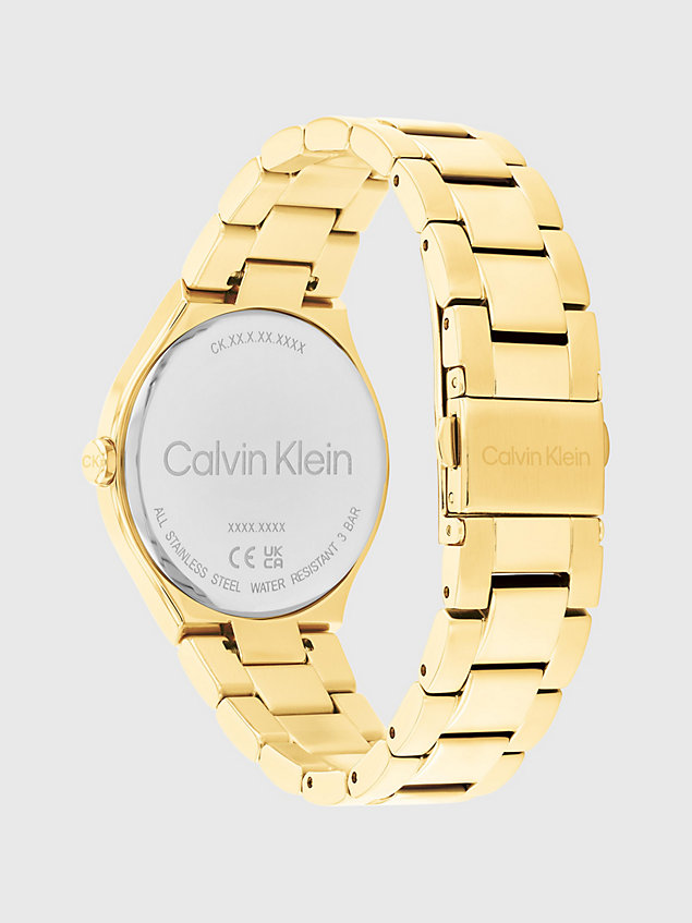 gold zegarek - admire dla kobiety - calvin klein