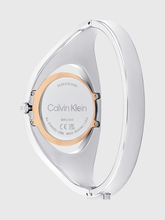 two tone watch - ck elated for women calvin klein