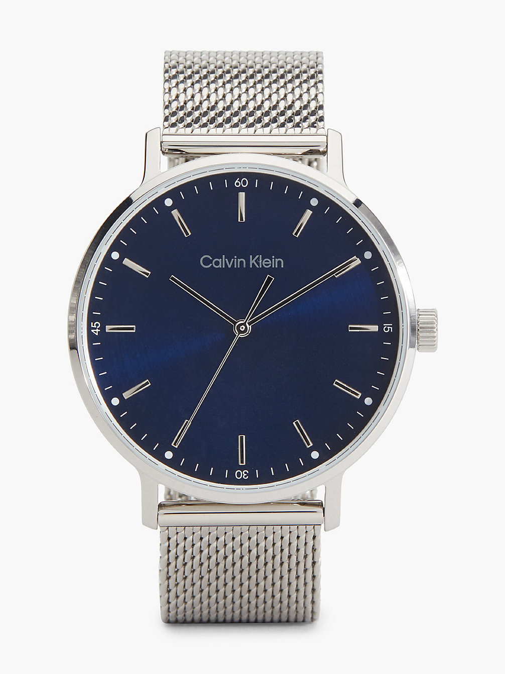 SILVER Watch - Modern undefined men Calvin Klein