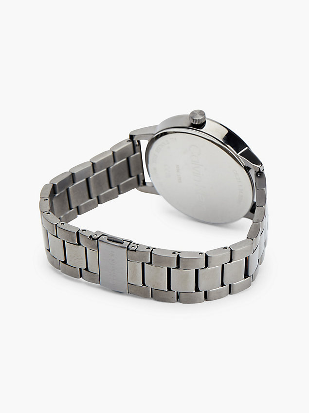 grey zegarek - linked dla mężczyźni - calvin klein