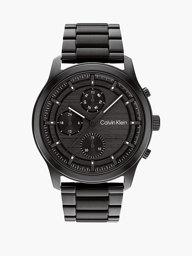 black zegarek - ambition dla mężczyźni - calvin klein