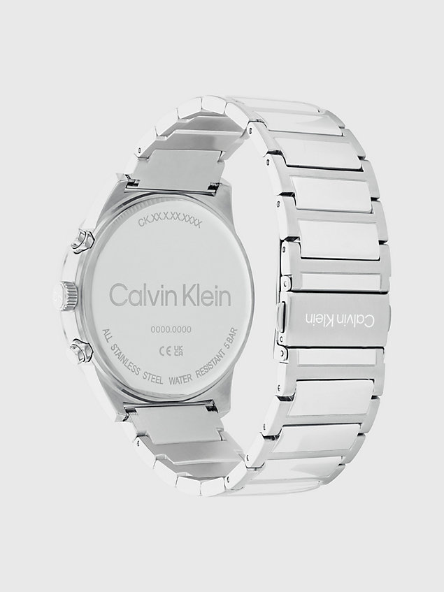 silver watch - ck impressive for men calvin klein