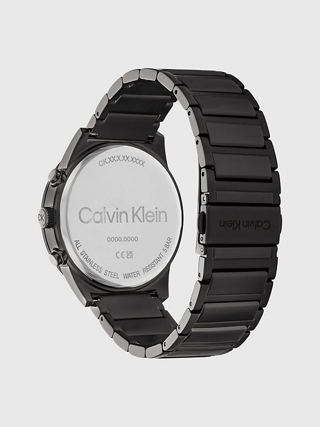 black zegarek - ck impressive dla mężczyźni - calvin klein
