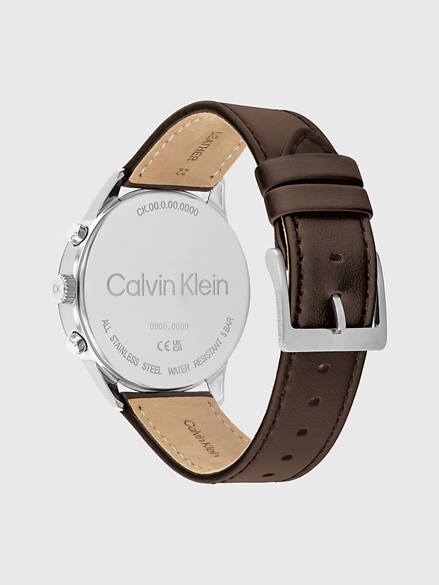 brown horloge - ck infinite voor heren - calvin klein