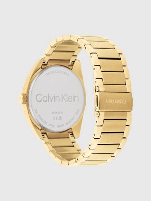 gold watch - progress for men calvin klein