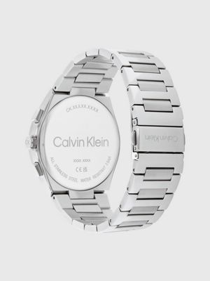 silver watch - distinguish for men calvin klein