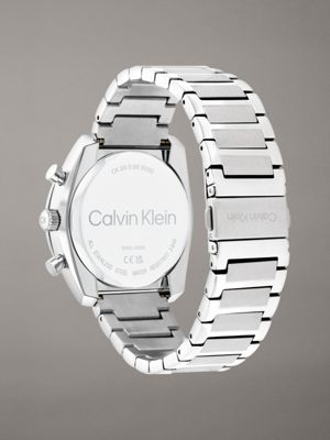 silver watch - ck flex for men calvin klein