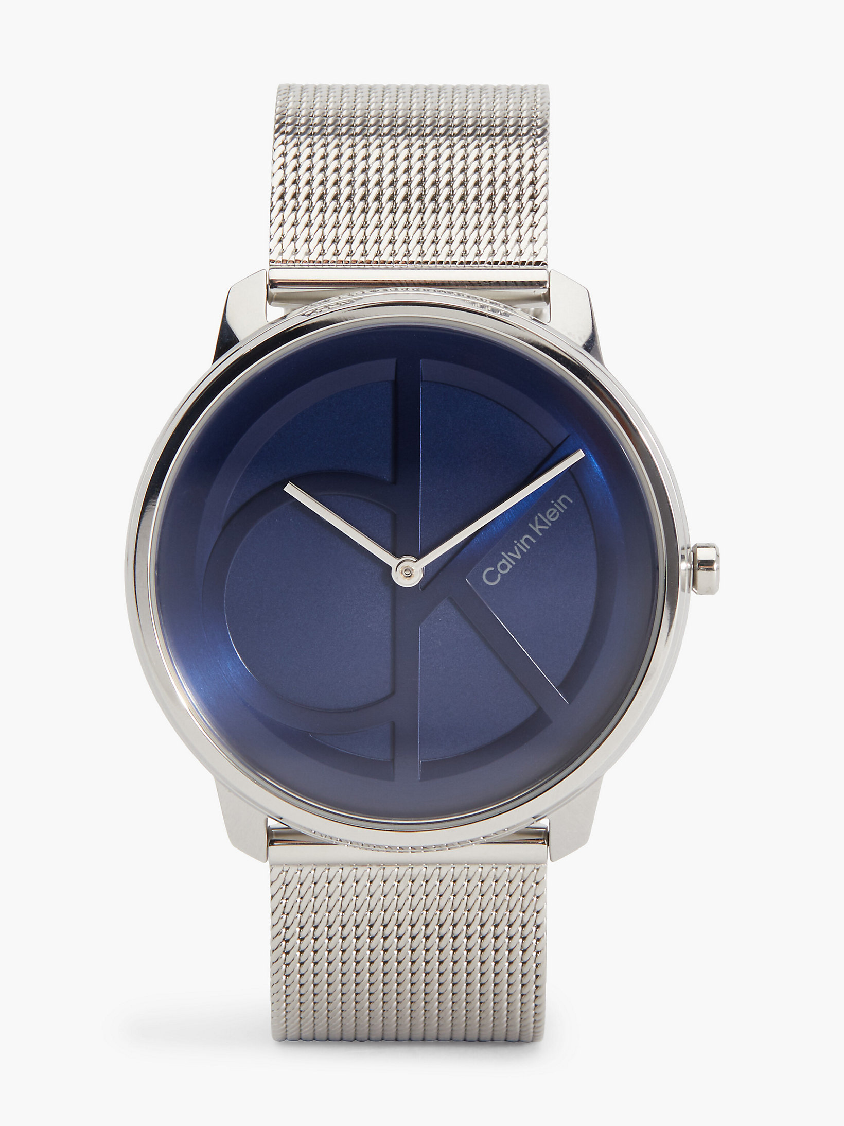 Silver Watch - Iconic Mesh undefined unisex Calvin Klein