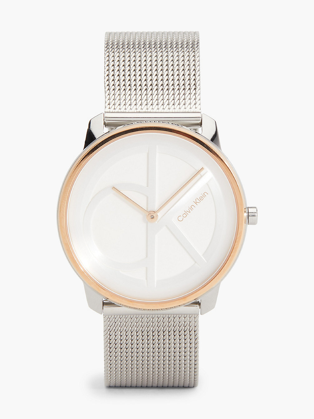 SILVER Horloge - Iconic Mesh undefined unisex Calvin Klein