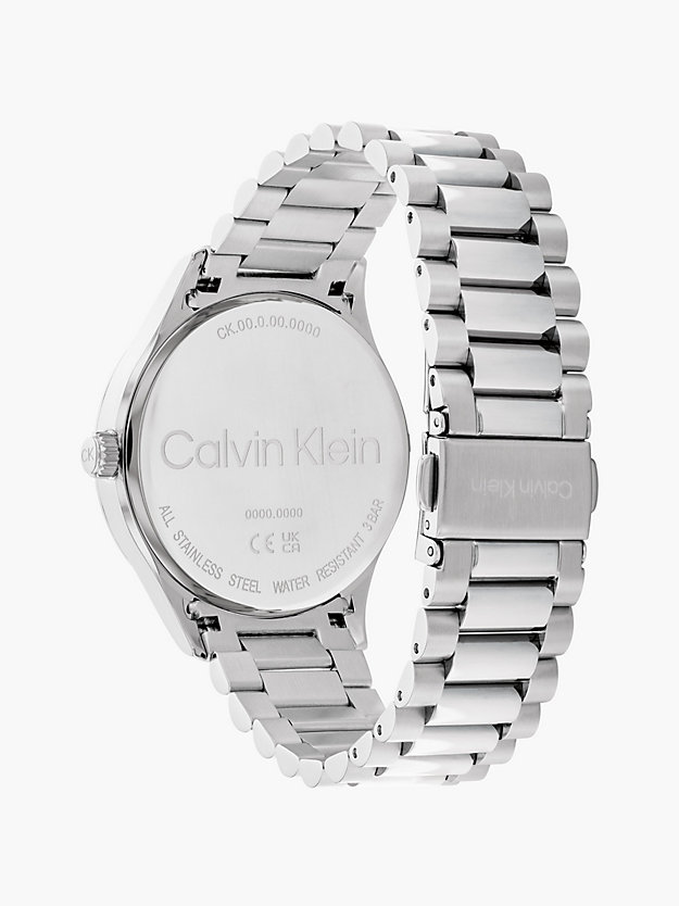 SILVER Zegarek - Iconic dla Unisex CALVIN KLEIN
