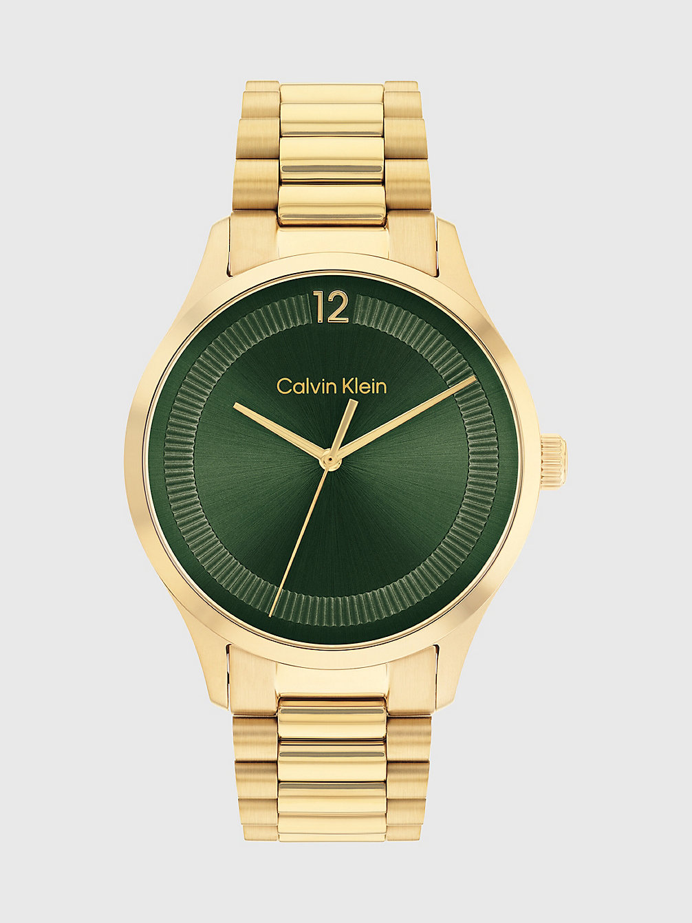 GOLD Horloge - CK Iconic undefined unisex Calvin Klein