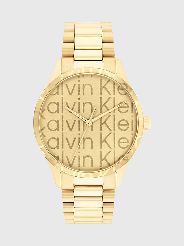 gold watch - ck iconic for unisex calvin klein