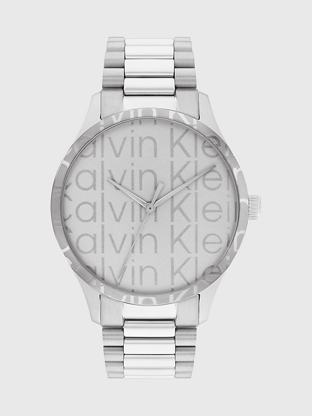 silver watch - ck iconic for unisex calvin klein