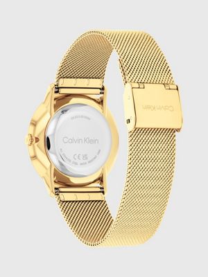 gold watch - exceptional for adults gender inclusive calvin klein