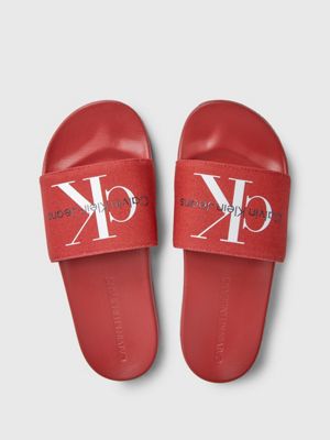 Canvas Sliders Calvin Klein YM0YM000610KQ