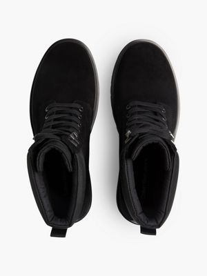 BLACKK Suede Boots for men CALVIN KLEIN JEANS