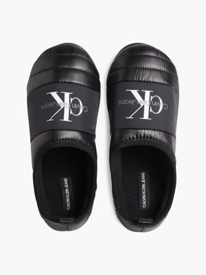  recycelte gepolsterte slipper für herren - calvin klein jeans