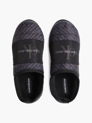  recycelte gepolsterte slipper für herren - calvin klein jeans