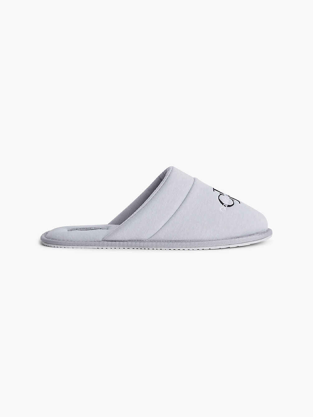 SILVER GREY Recycled Slippers undefined men Calvin Klein
