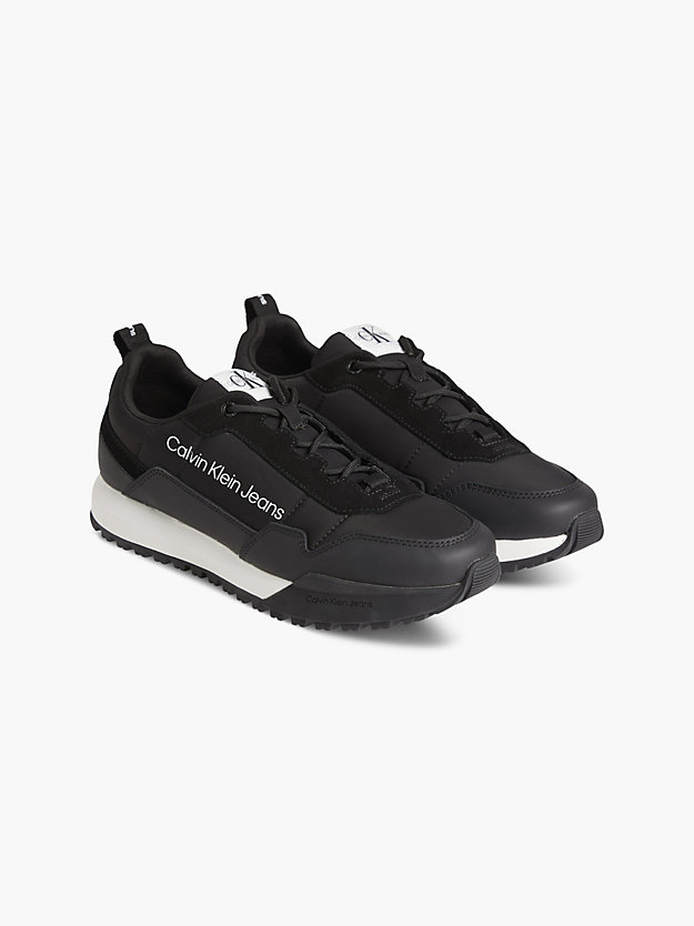 BLACK Recycled Trainers for men CALVIN KLEIN JEANS