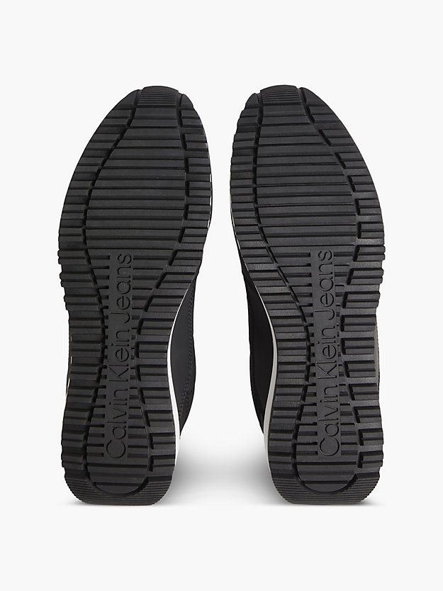 BLACK Recycled Trainers for men CALVIN KLEIN JEANS