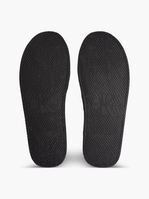 BLACK Slippers reciclados de hombre CALVIN KLEIN JEANS
