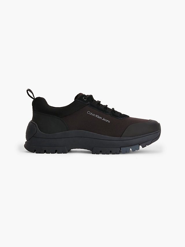 Black > Hybrid Sneakers Aus Leder > undefined Herren - Calvin Klein