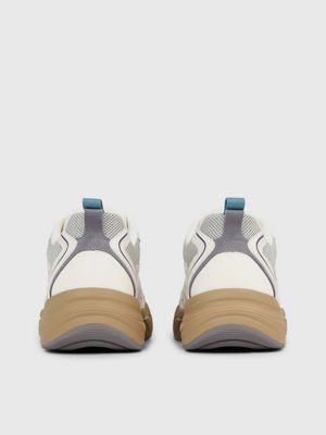 calvin klein white trainers