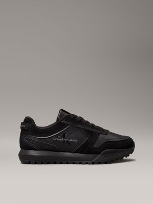 black suede trainers for men calvin klein jeans