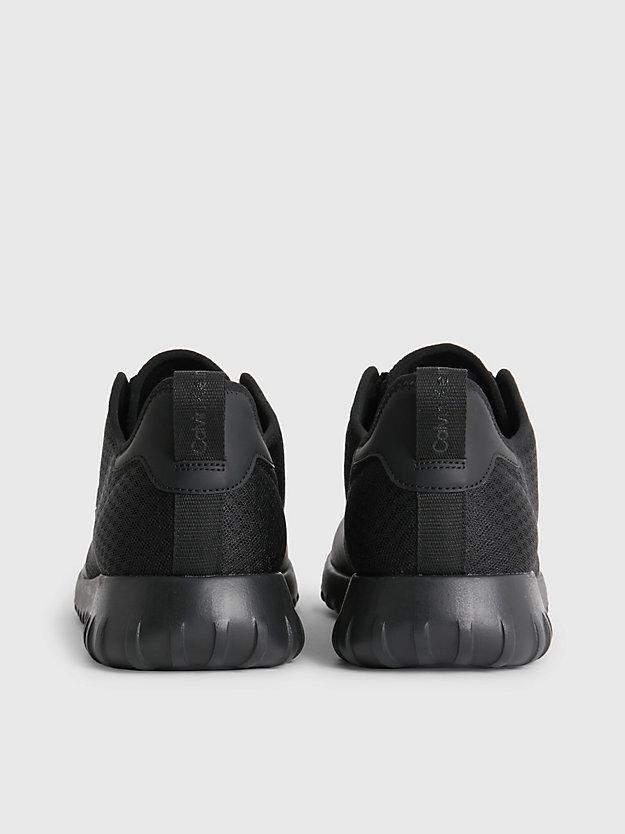 TRIPLE BLACK Recycled Mesh Trainers for men CALVIN KLEIN JEANS