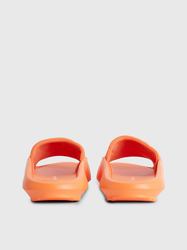 orange recycelte hybrid-slippers für herren - calvin klein jeans