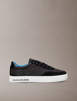 black trainers for men calvin klein jeans