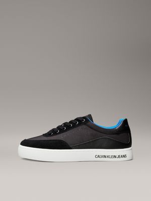 black/imperial blu trainers for men calvin klein jeans