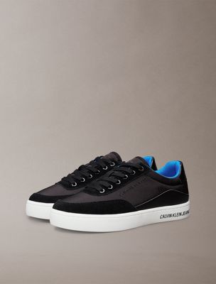 black trainers for men calvin klein jeans