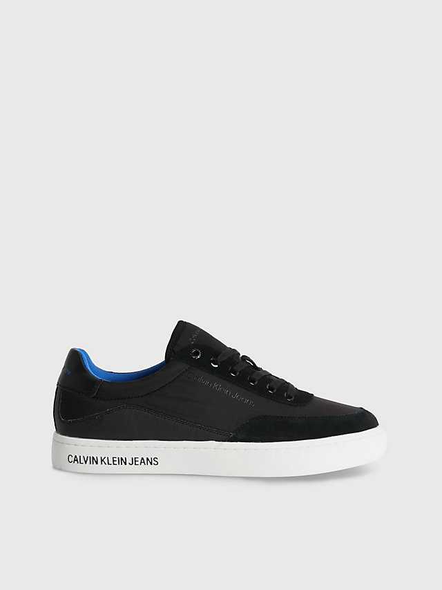 Black/imperial Blu Recycled Trainers undefined men Calvin Klein
