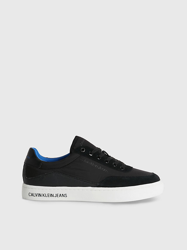 BLACK/IMPERIAL BLU Recycled Trainers for men CALVIN KLEIN JEANS