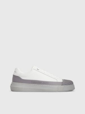 calvin klein white chunky trainers