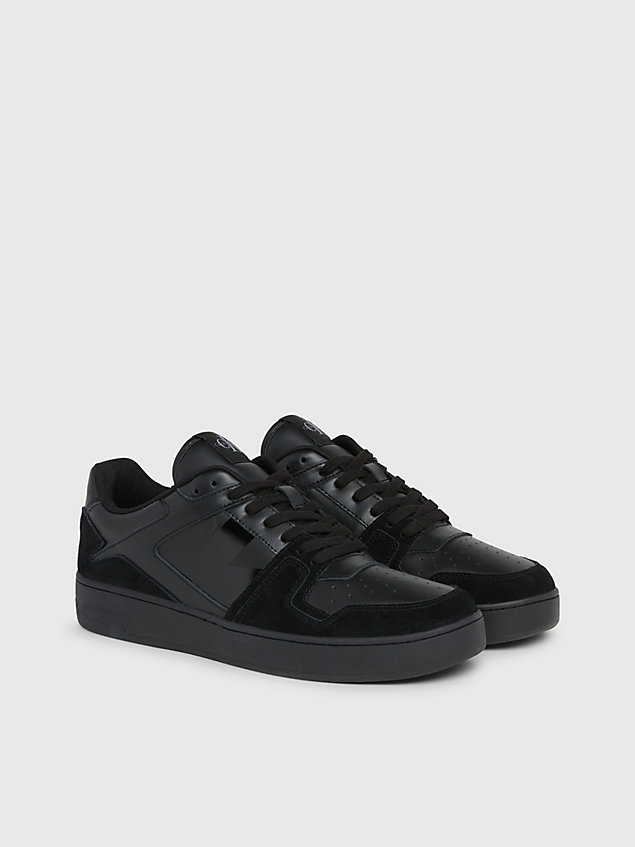 black suede trainers for men calvin klein jeans
