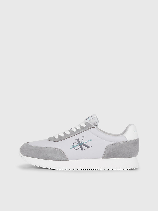 grey trainers for men calvin klein jeans