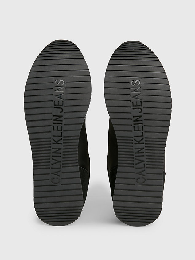 black logo sneakers voor heren - calvin klein jeans